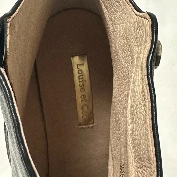 Louise et Cie Black Heeled Ankle Boots - Picture 11 of 15